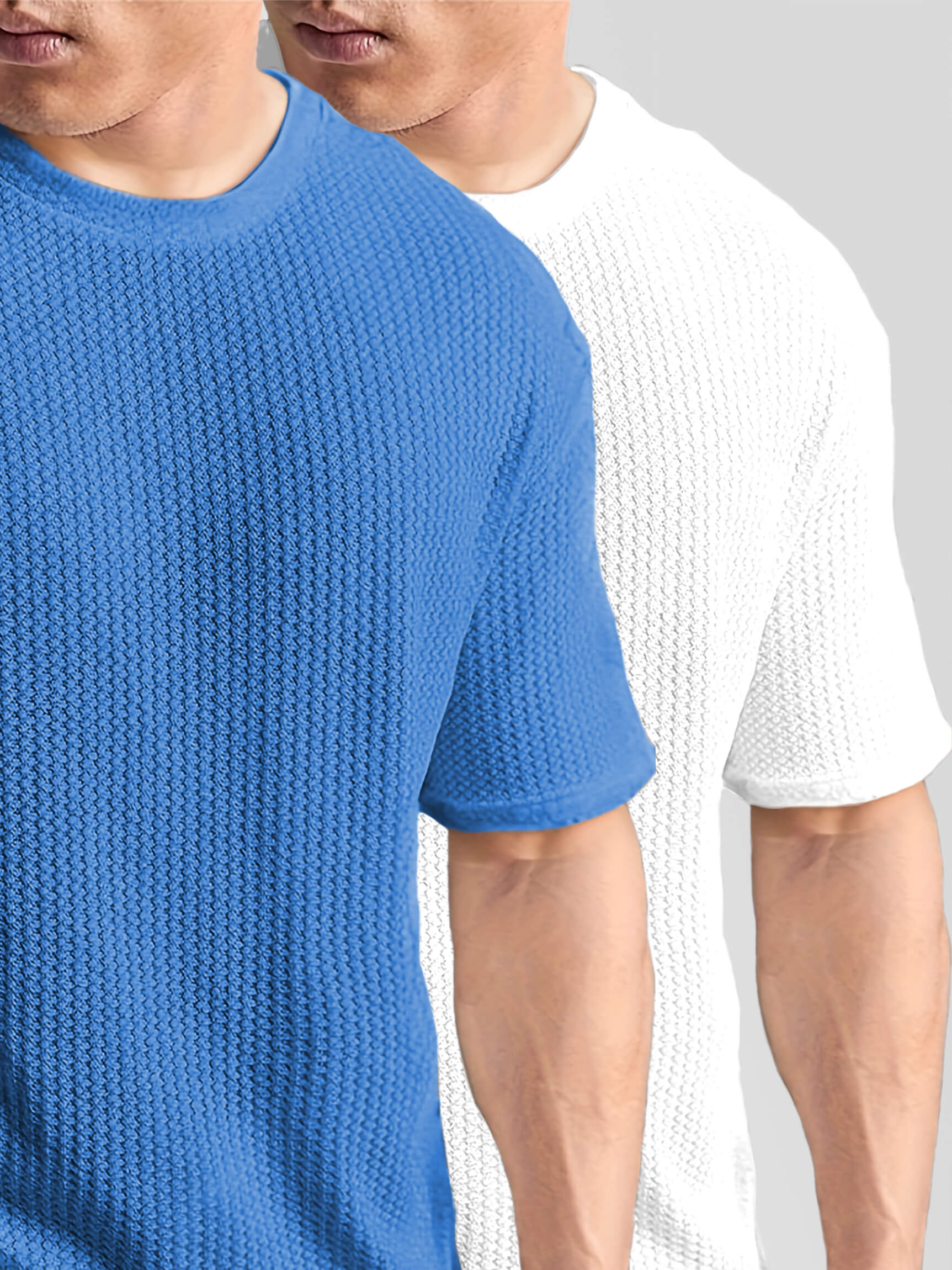 Waffle Knit T-shirts Pack